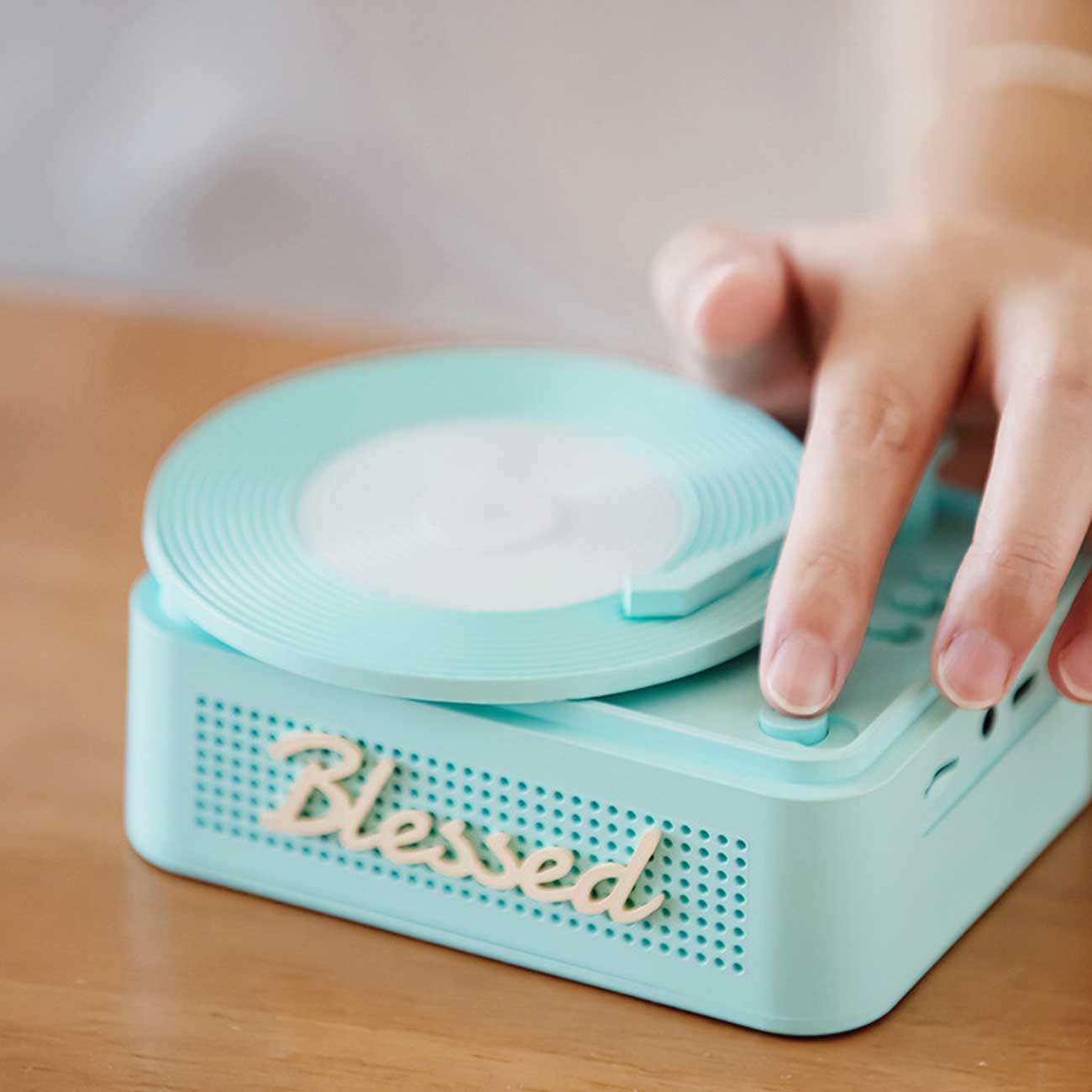 اسپیکر بلوتوثی طرح گرامافون MYCP2466