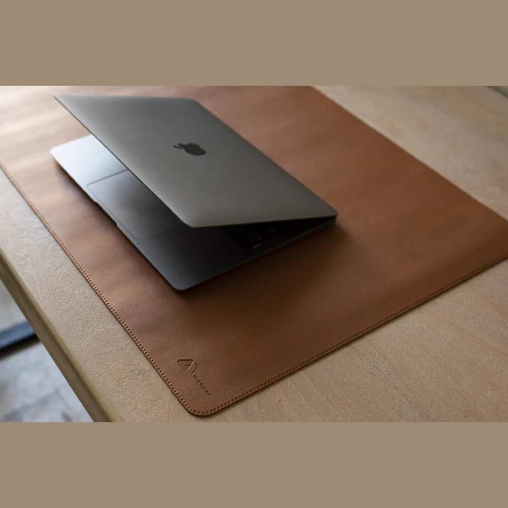 موس پد و دسکمت چرمی سایز بزرگ 80*45 سانتیمترmanner