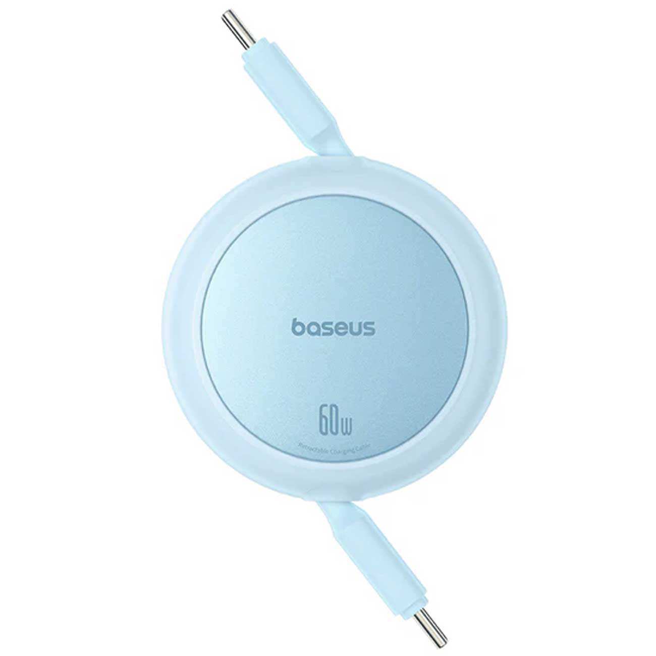 کابل شارژ دوسر تایپ سی جمعشونده 60 وات یک متری بیسوس P10364500111 CB000088