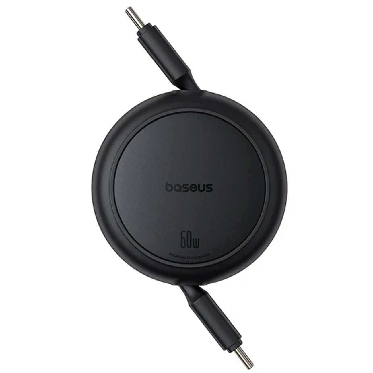 کابل شارژ دوسر تایپ سی جمعشونده 60 وات یک متری بیسوس P10364500111 CB000088