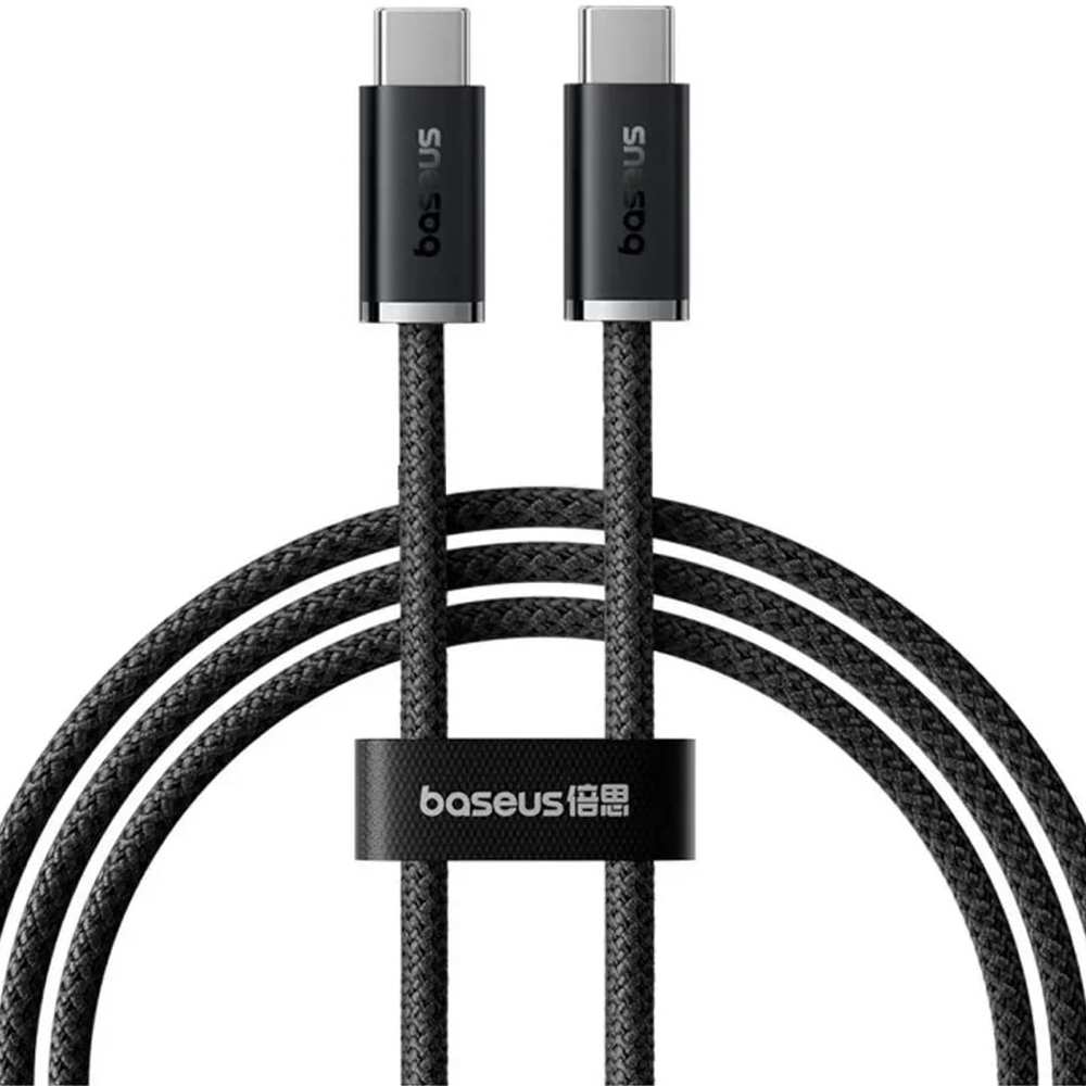 کابل دوسر تایپ سی 100 وات 5 آمپر یک متری بیسوس CB00076