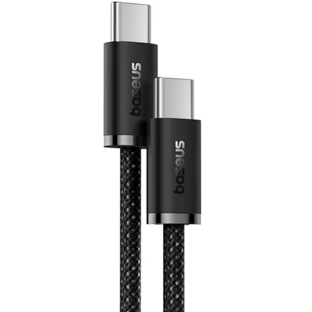 کابل دوسر تایپ سی 100 وات 5 آمپر یک متری بیسوس CB00076