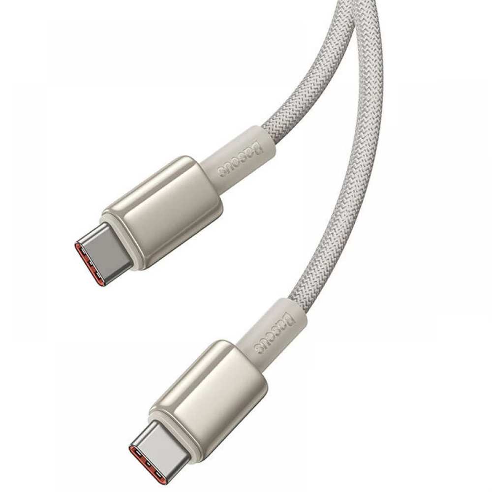 کابل دوسر تایپ سی 100 وات 5 آمپر دو متری بیسوس P10319800321