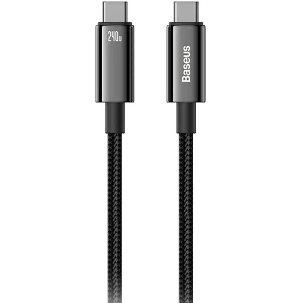 کابل تایپ سی به تایپ سی 240 وات یک متری بیسوس CB000038