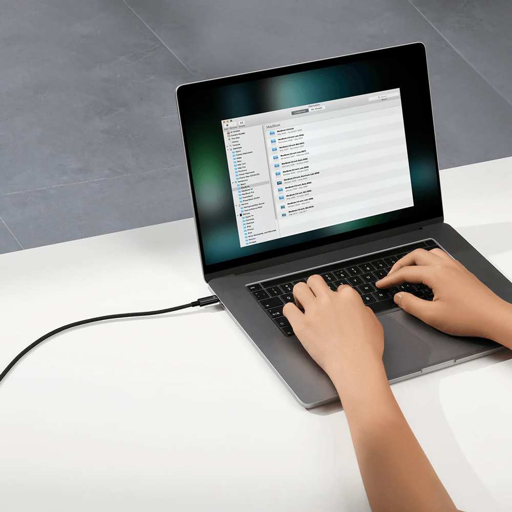 کابل تایپ سی به تایپ سی 240 وات یک متری بیسوس CB000038