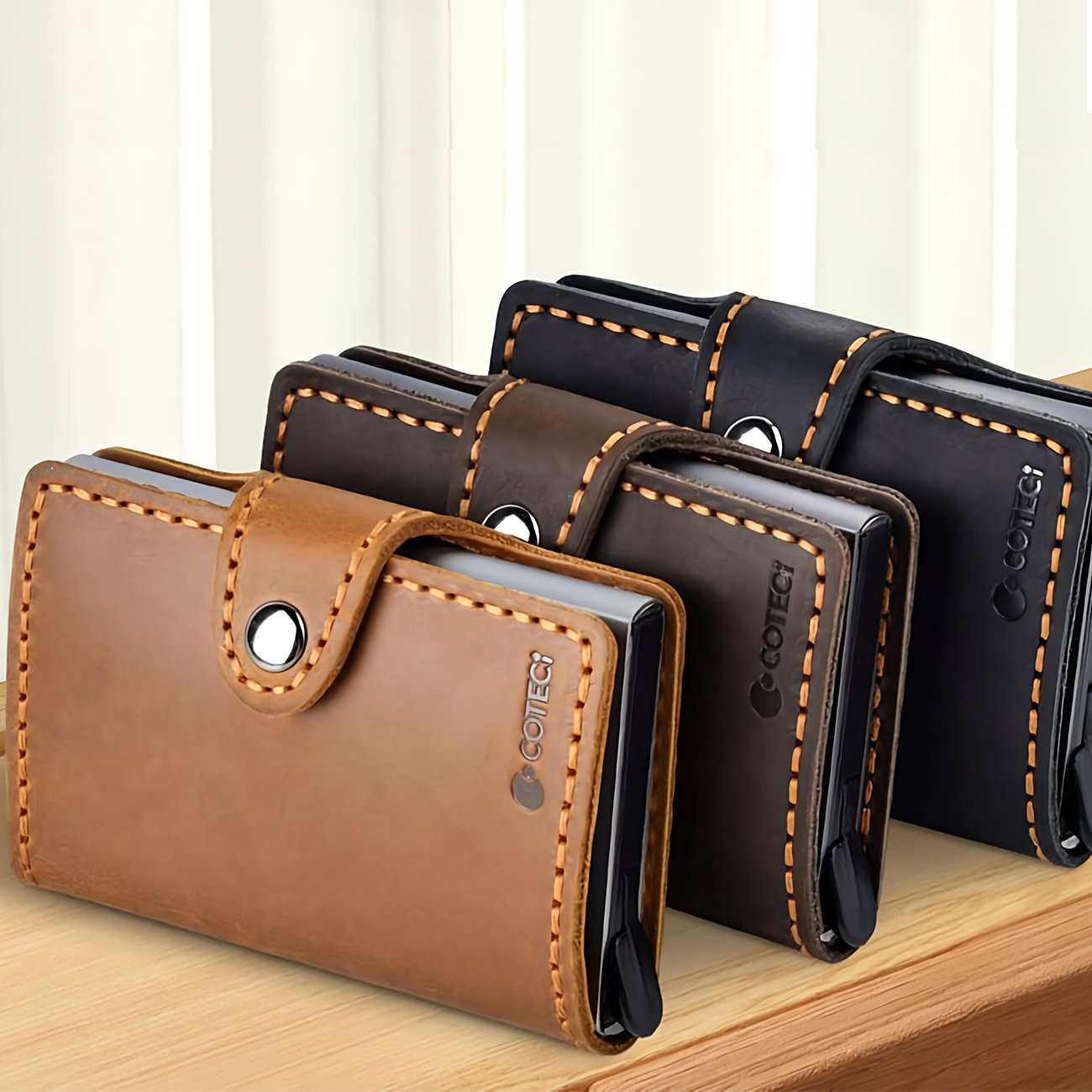 کیف پول مردانه و کیف کارت ضدسرقت کوتسی OT-014