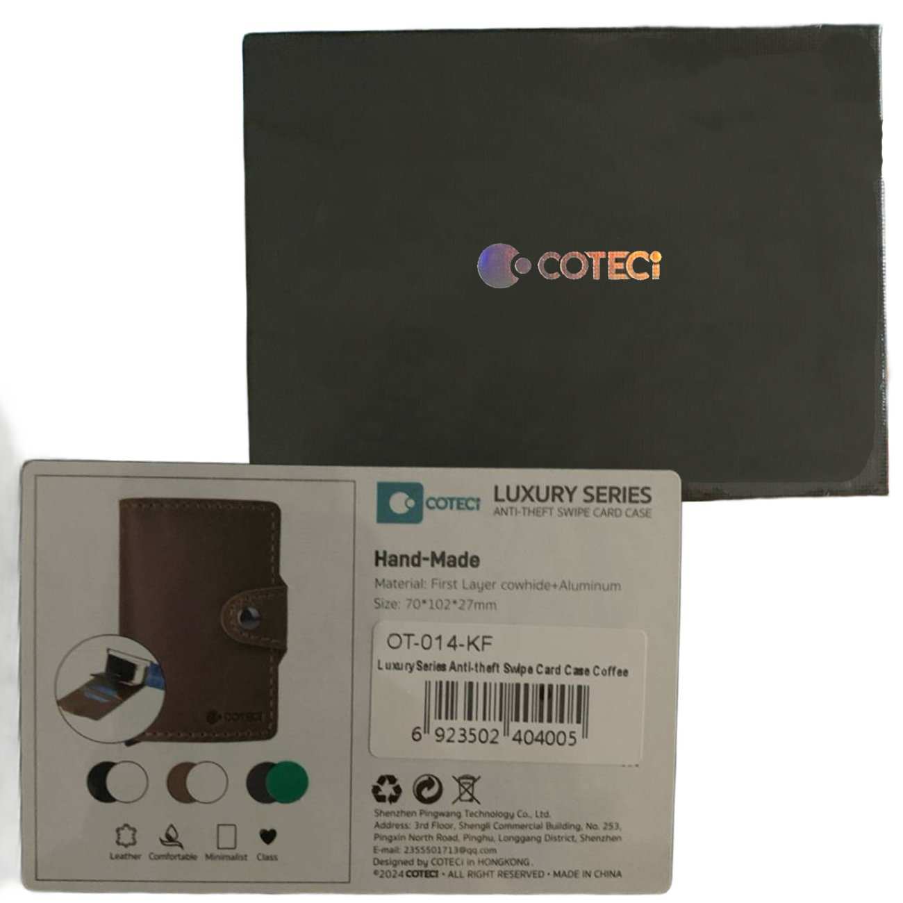 کیف پول مردانه و کیف کارت ضدسرقت کوتسی OT-014