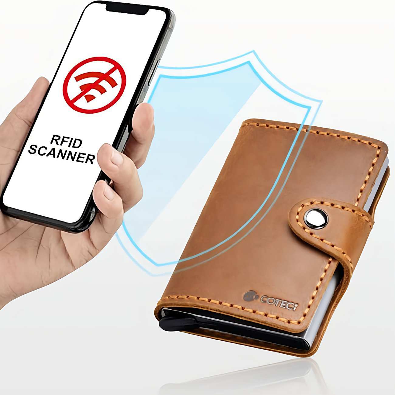 کیف پول مردانه و کیف کارت ضدسرقت کوتسی OT-014