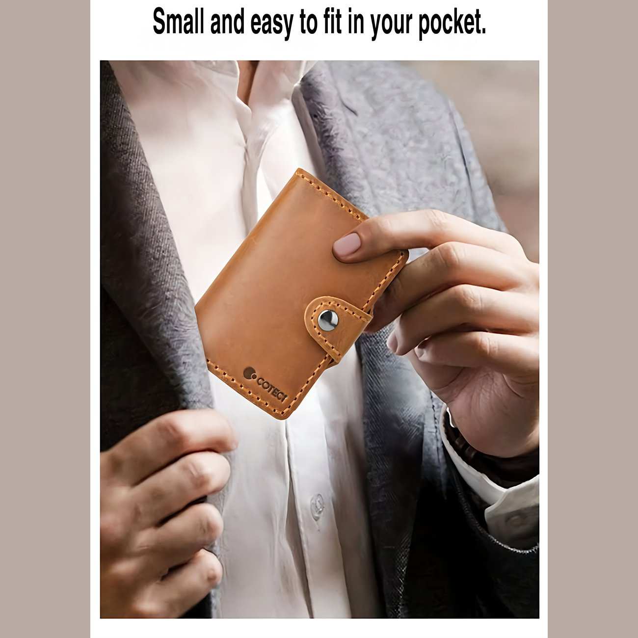 کیف پول مردانه و کیف کارت ضدسرقت کوتسی OT-014