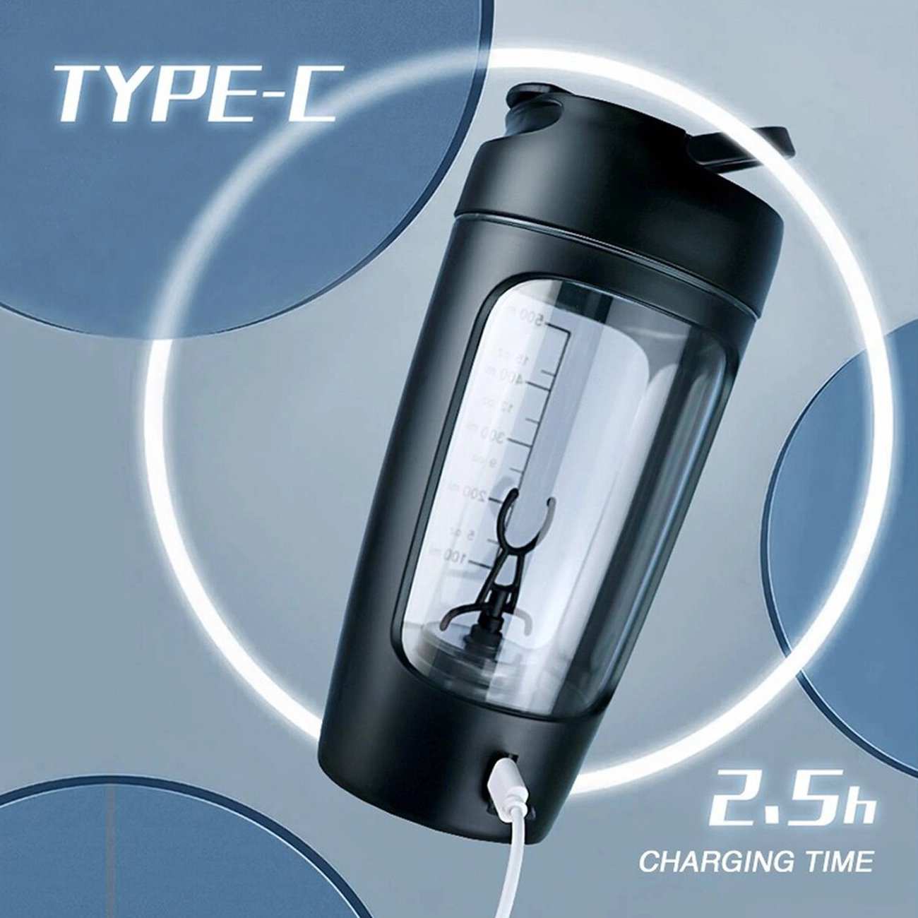 شیکر برقی و اسموتی ساز 650 میلیلیتر گرین لاین GNPRSH650MBK