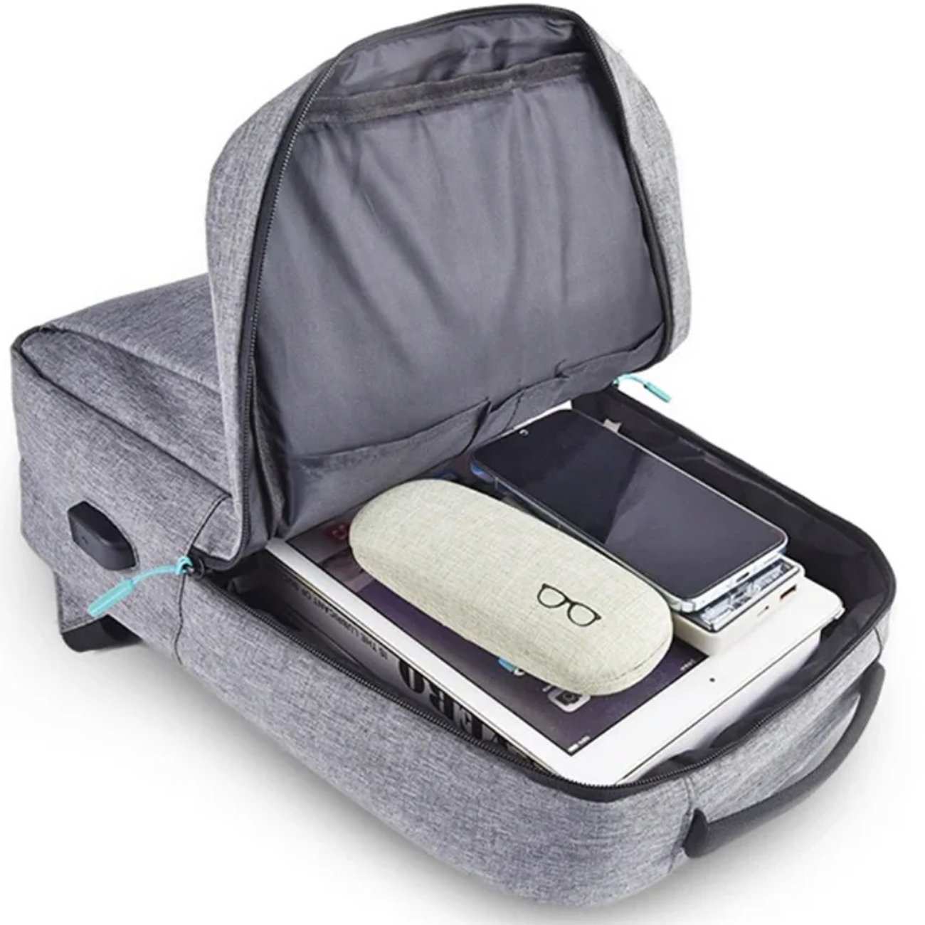 کوله پشتی مسافرتی لپتاپ 14 اینچ با پورت USB کوتسی MB-050