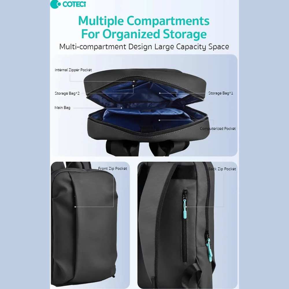 کوله پشتی لپتاپ 15.6 اینچ کوتسی MB-045