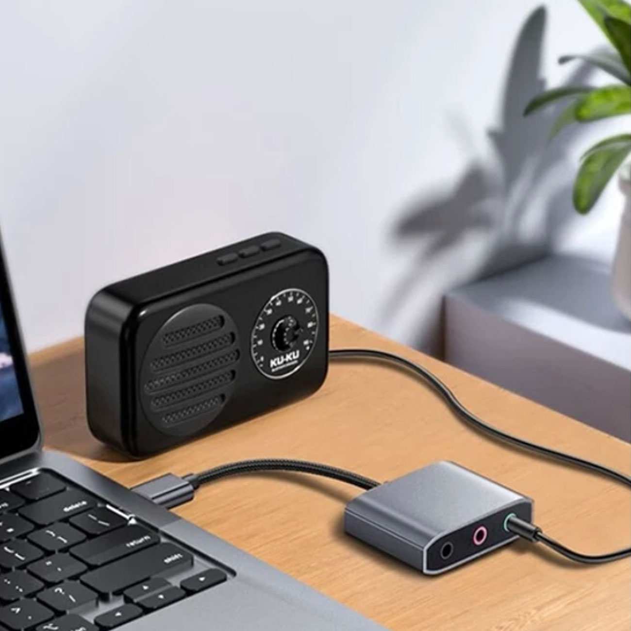 مبدل USB به جک 3.5 میلی متری کوتسی 76011