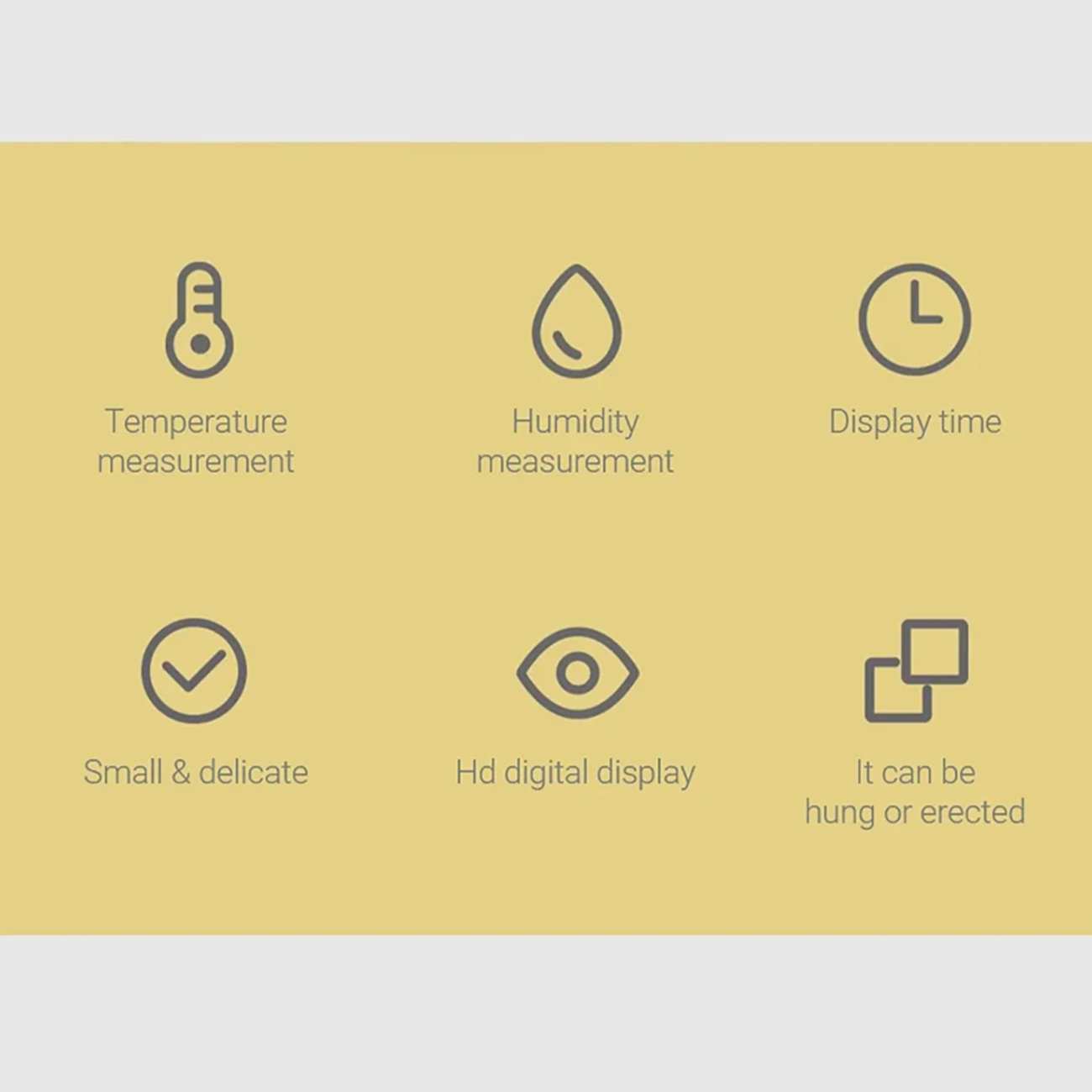 دماسنج و رطوبتسنج شیائومی MHO-C306