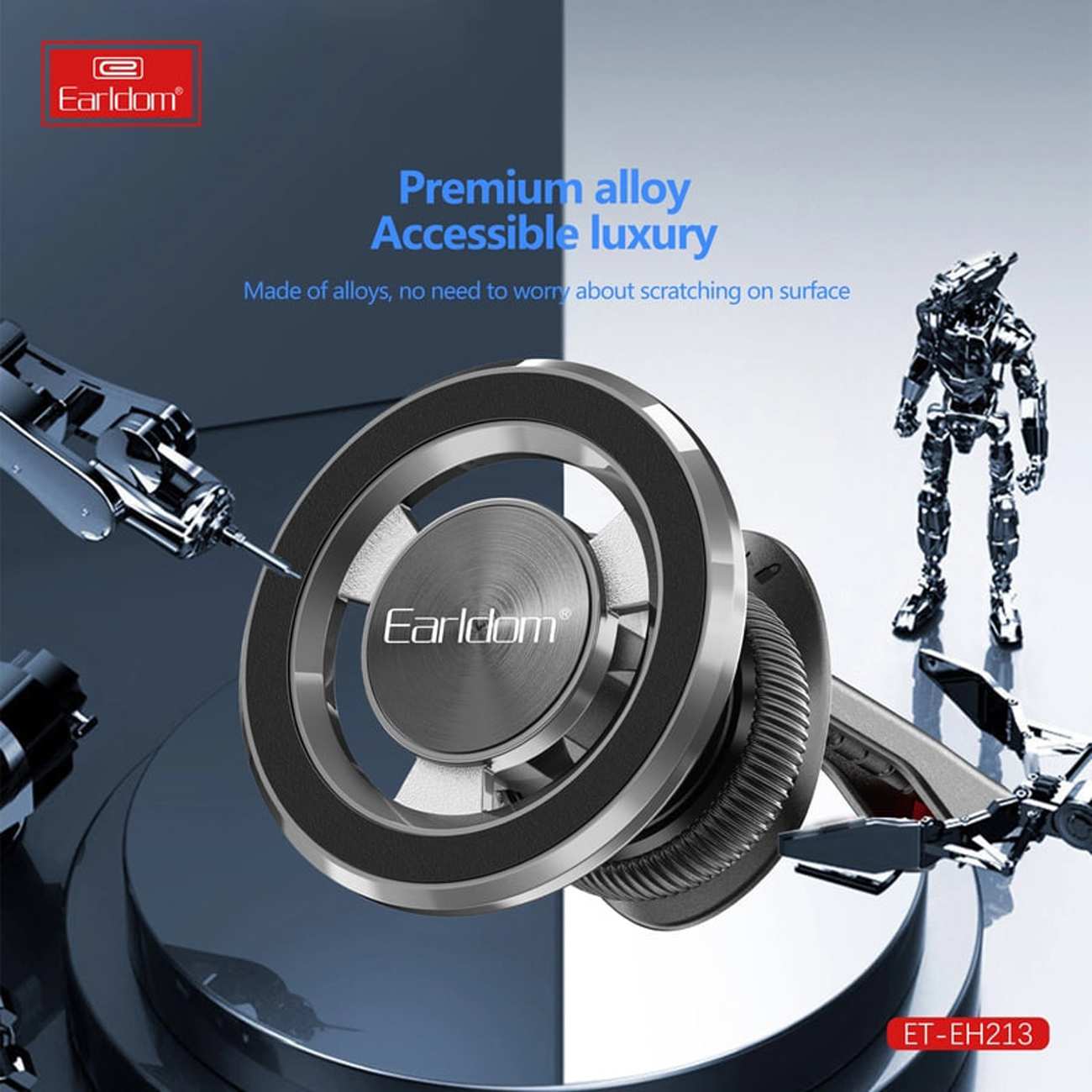 هولدر مگنتی گوشی موبایل دریچه کولر خودرو ارلدام EH-213