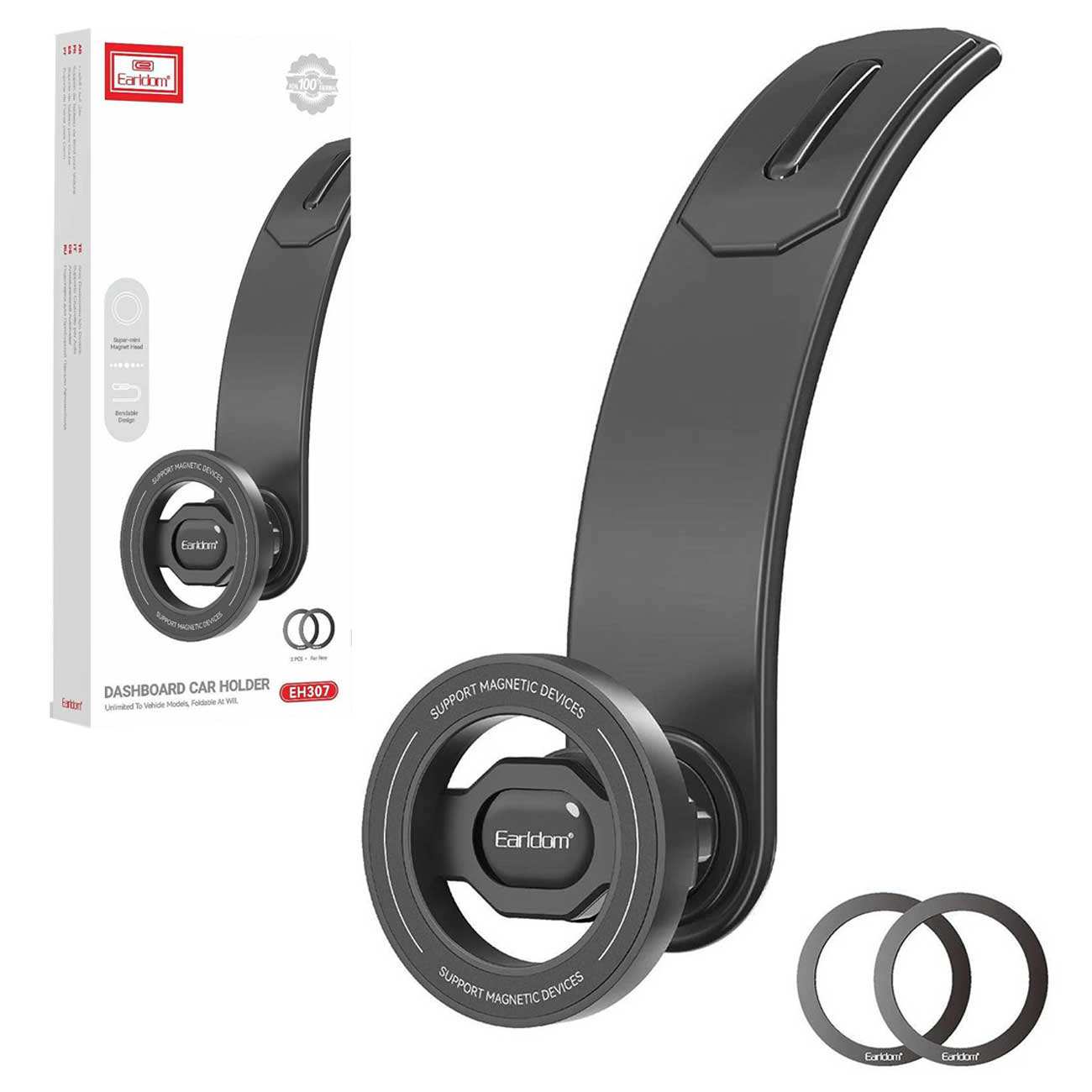 هولدر مگنتی موبایل داشبورد خودرو ارلدام EH307