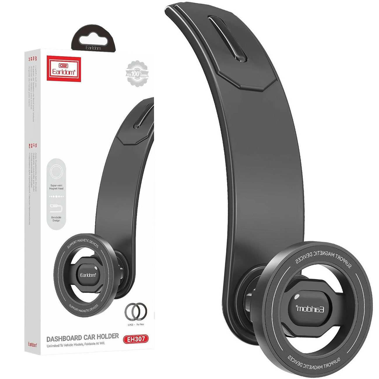 هولدر مگنتی موبایل داشبورد خودرو ارلدام EH307