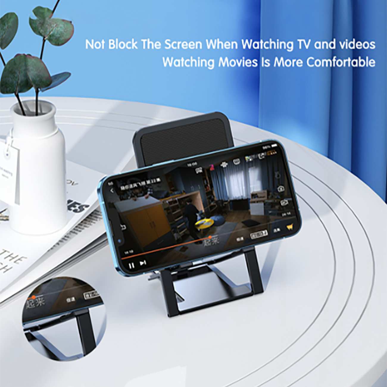 هولدر گوشی موبایل رومیزی تاشو ارلدام Eh159