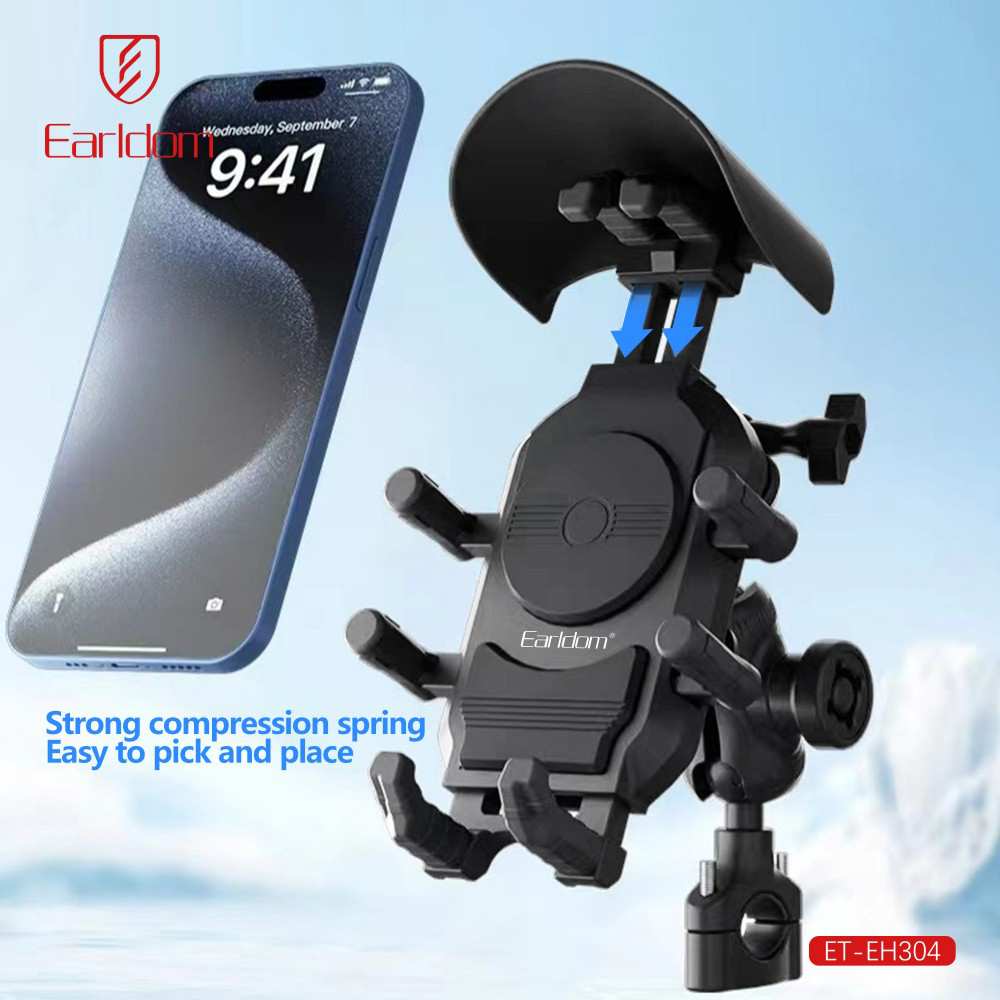 هولدر گوشی موبایل دوچرخه و موتورسیکلت ارلدام ET-EH304