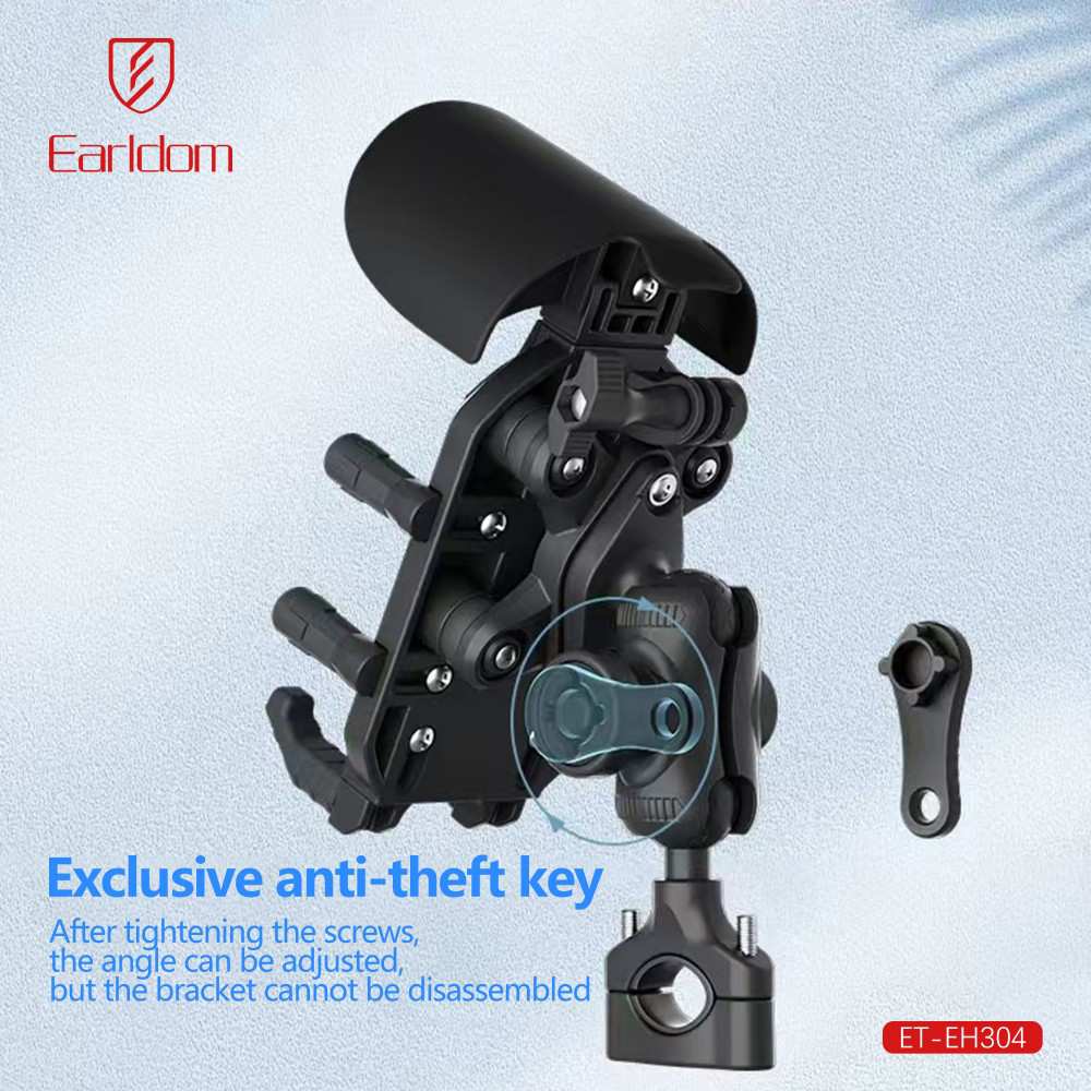 هولدر گوشی موبایل دوچرخه و موتورسیکلت ارلدام ET-EH304