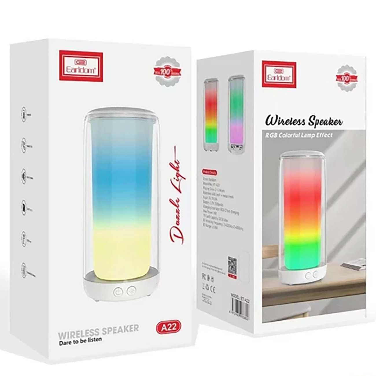 اسپیکر بلوتوثی شارژی قابل حمل ارلدام ET-A22