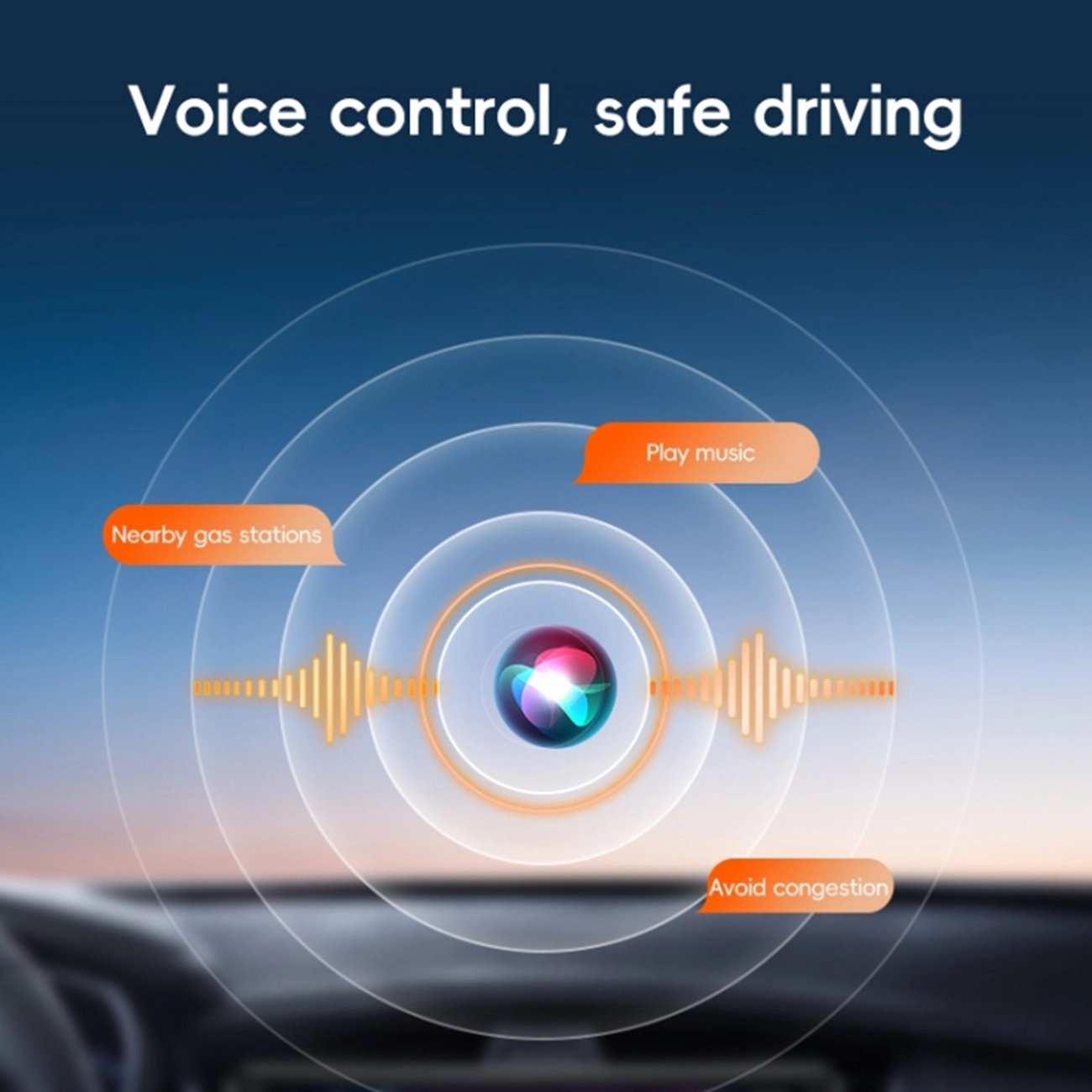دانگل وایرلس اپل CarPlay و Android Auto یو اس بی ارلدام CP03 با دانگل تایپ سی