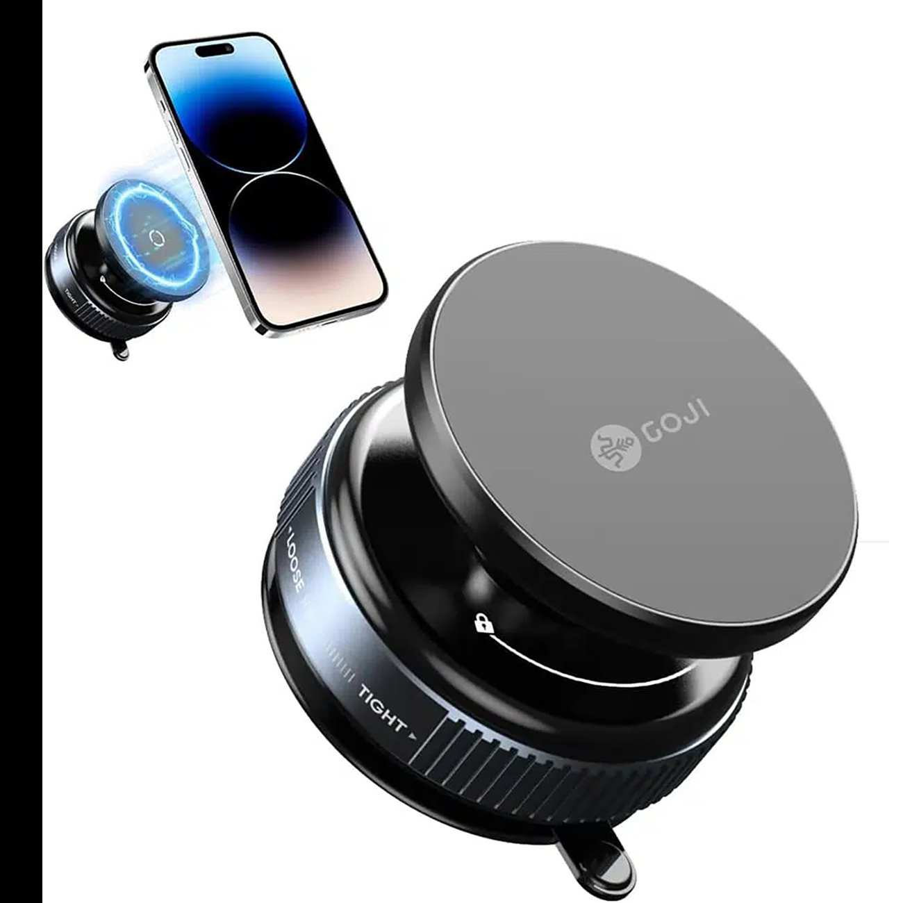 هولدر موبایل مگنتی وکیومی خودرو چند منظوره گوجی G2 با چرخش 360 درجه