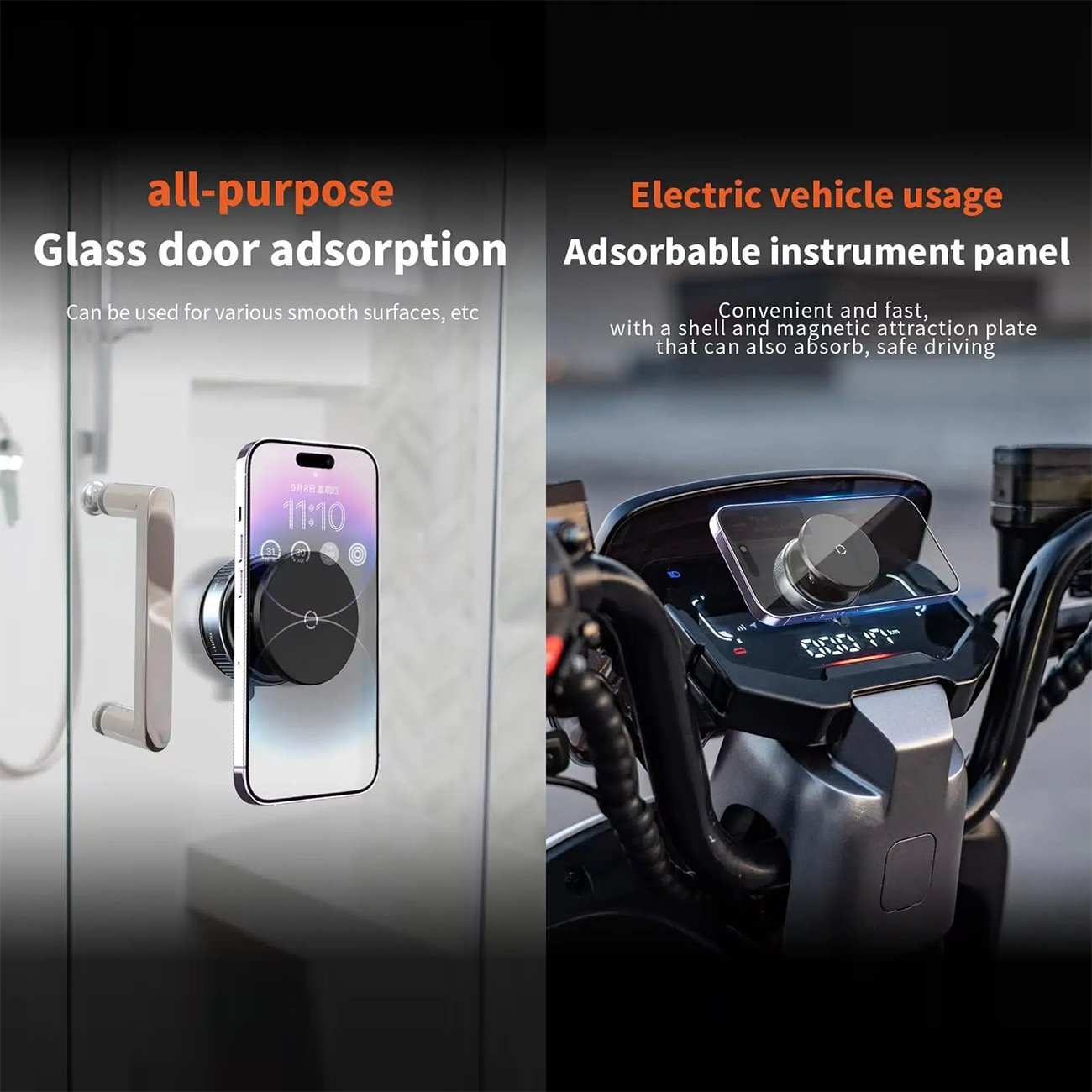 هولدر موبایل مگنتی وکیومی خودرو چند منظوره گوجی G2 با چرخش 360 درجه