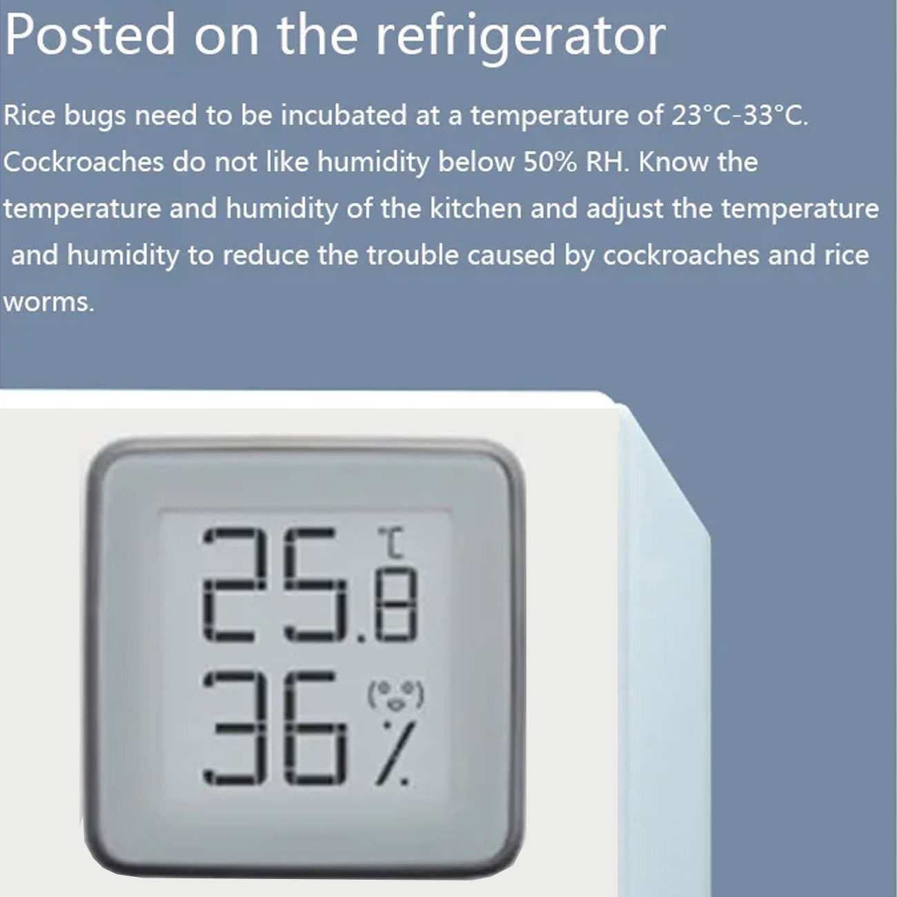 دماسنج و رطوبت سنج شیائومی MHO-C401