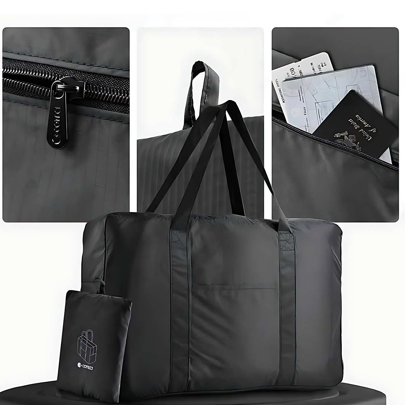 ساک مسافرتی تاشو ضدآب 38 لیتری کوتسی TR-024 (سایز بزرگ)