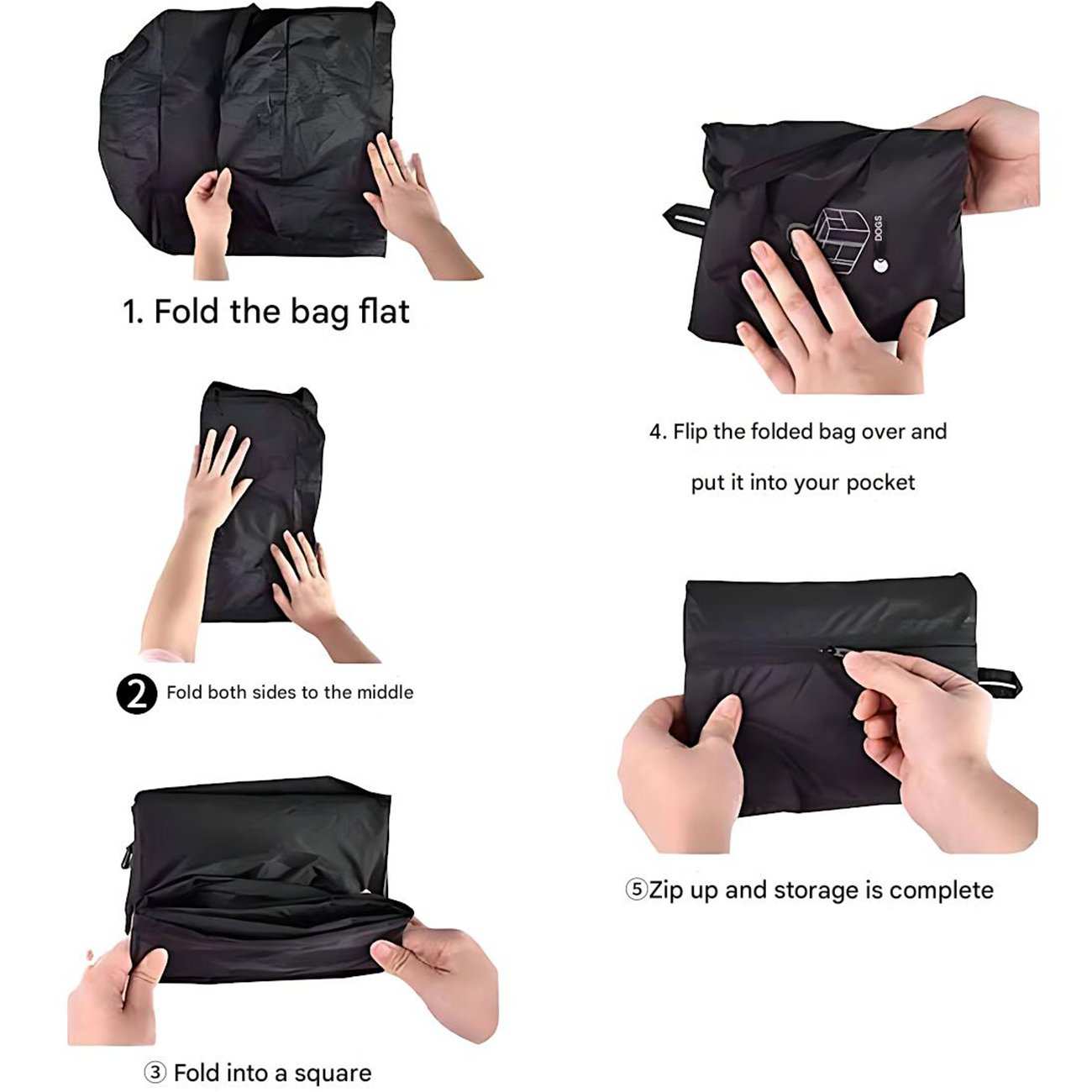 ساک مسافرتی تاشو ضدآب 38 لیتری کوتسی TR-024 (سایز بزرگ)