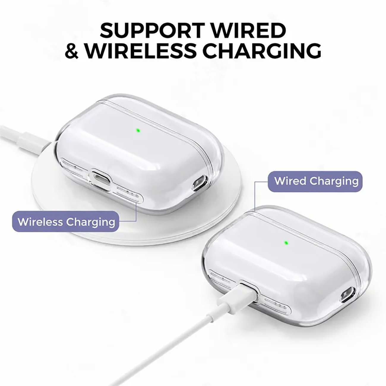 قاب محافظ شفاف ایرپاد پرو 2 کوتسی 73047 همراه بند نگهدارنده