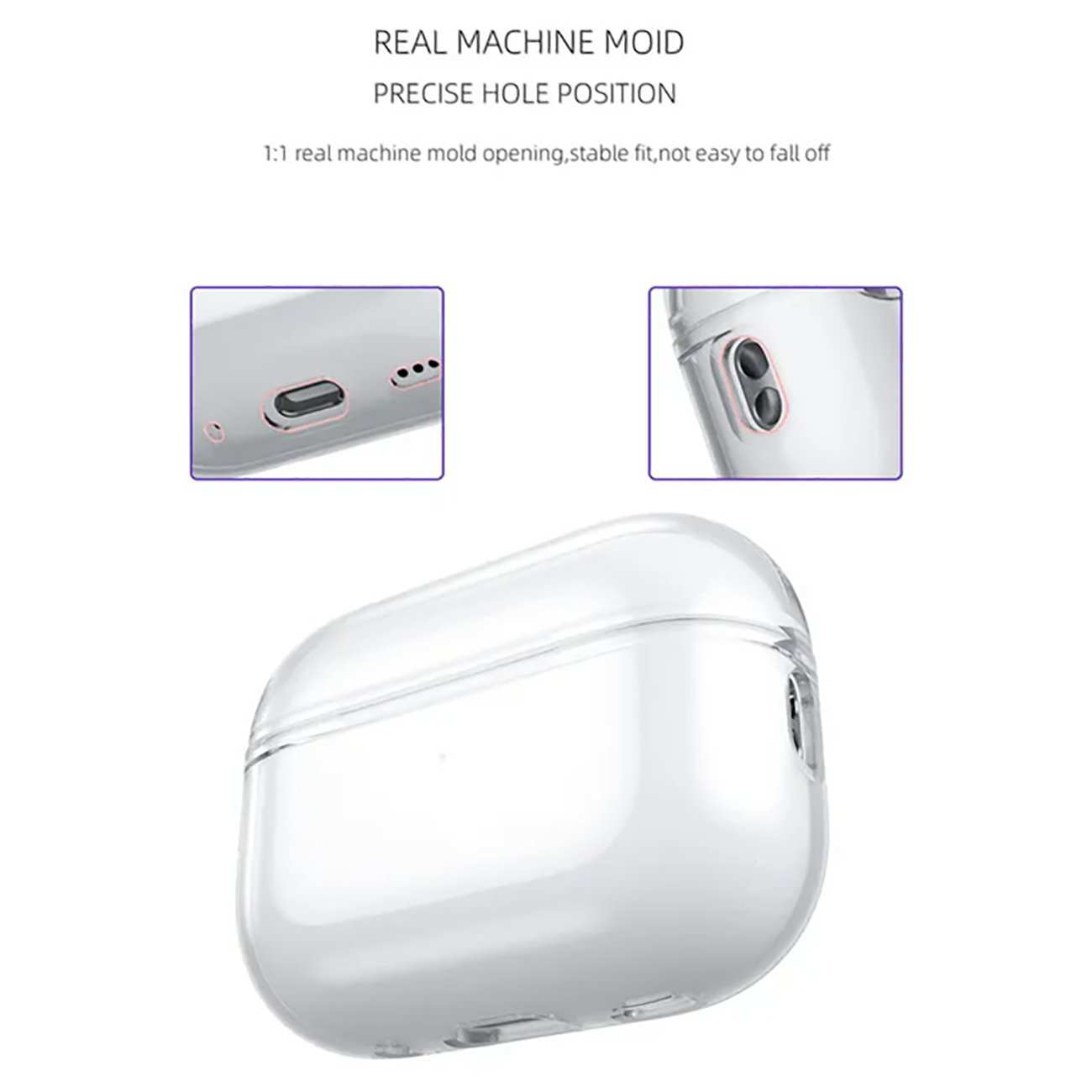 قاب محافظ شفاف ایرپاد پرو 2 کوتسی 73047 همراه بند نگهدارنده