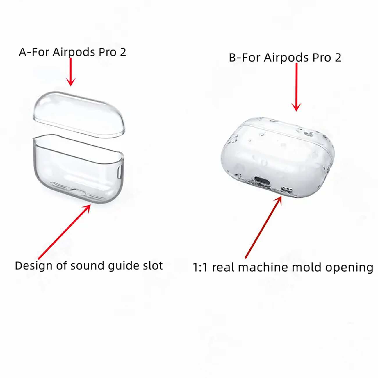 قاب محافظ شفاف ایرپاد پرو 2 کوتسی 73047 همراه بند نگهدارنده