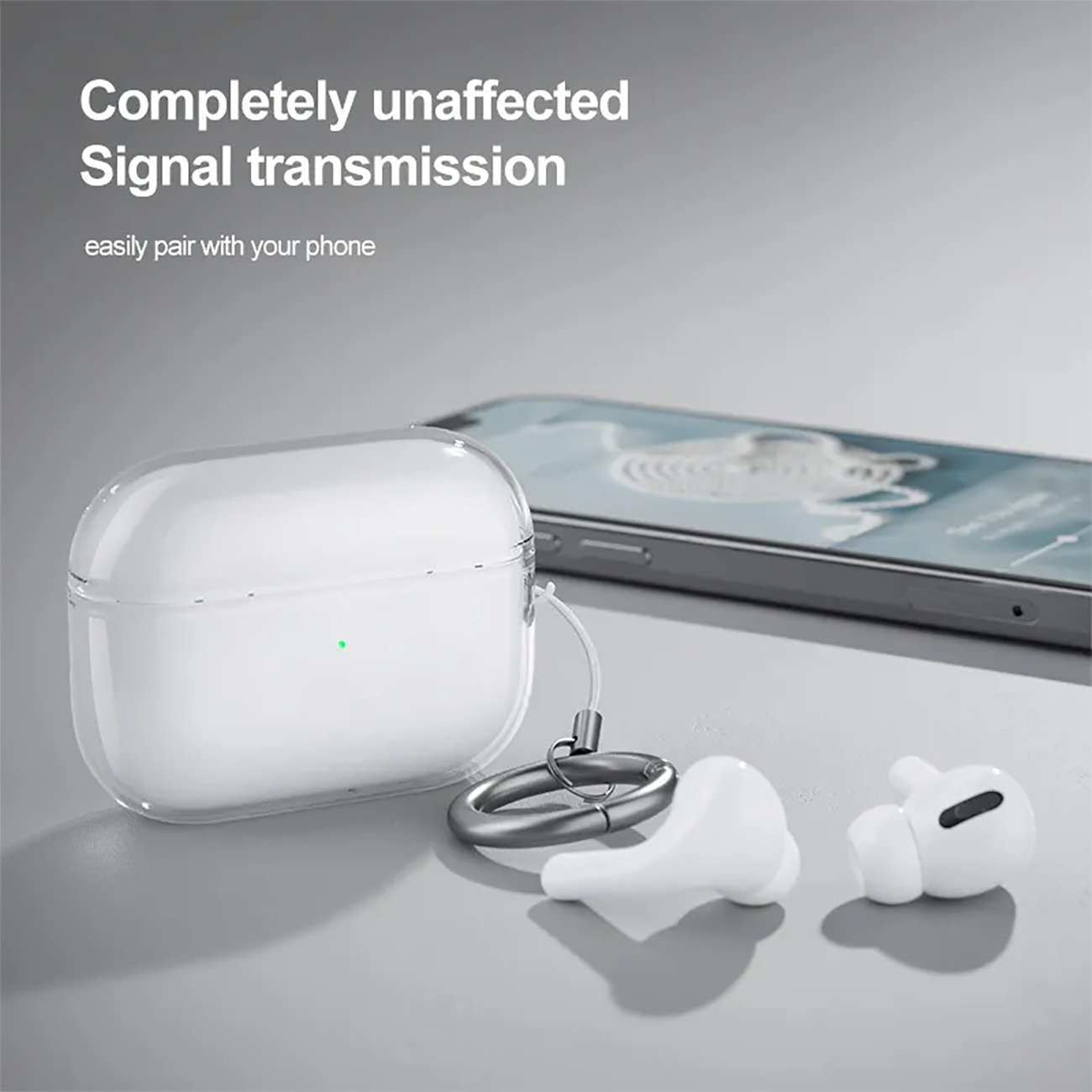 قاب محافظ شفاف ایرپاد پرو 2 کوتسی 73047 همراه بند نگهدارنده