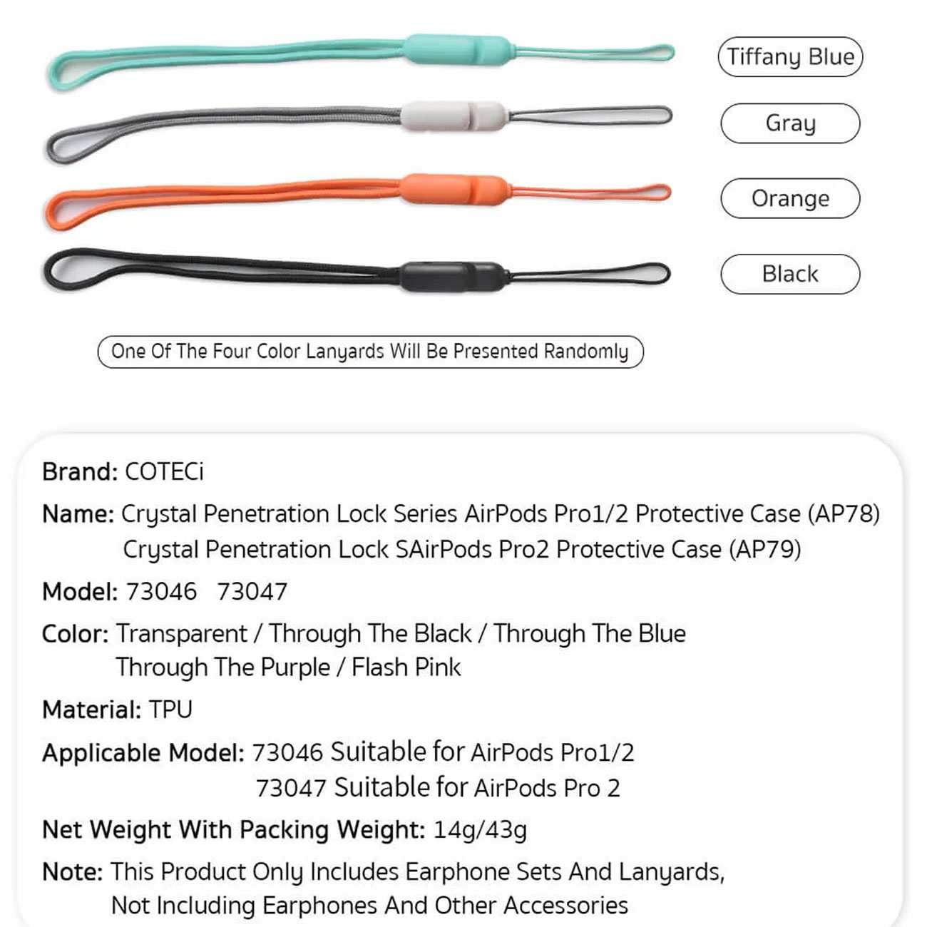 کاور محافظ ایرپاد پرو 1 و 2 طرح شفاف کوتسی 73046