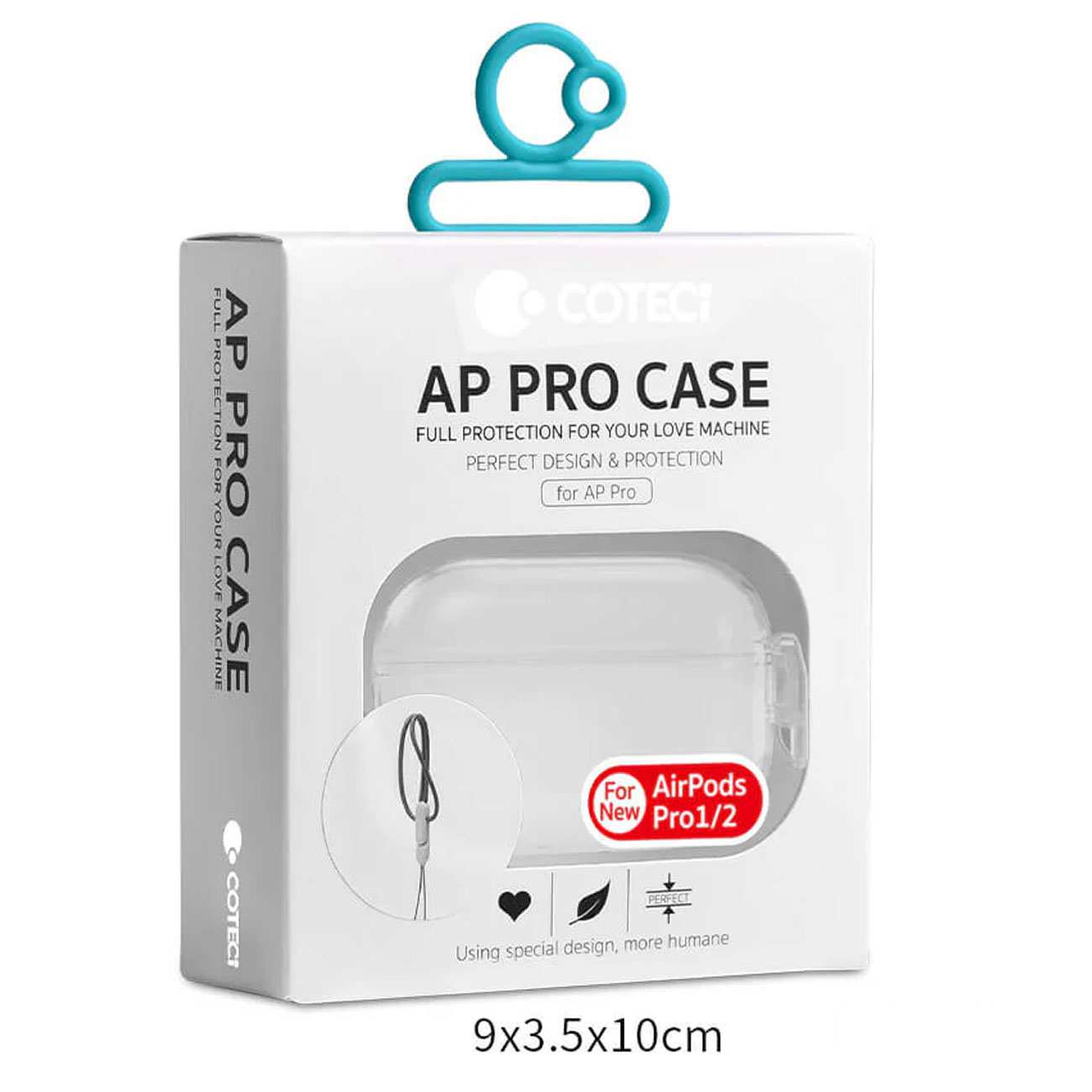 کاور محافظ ایرپاد پرو 1 و 2 طرح شفاف کوتسی 73046