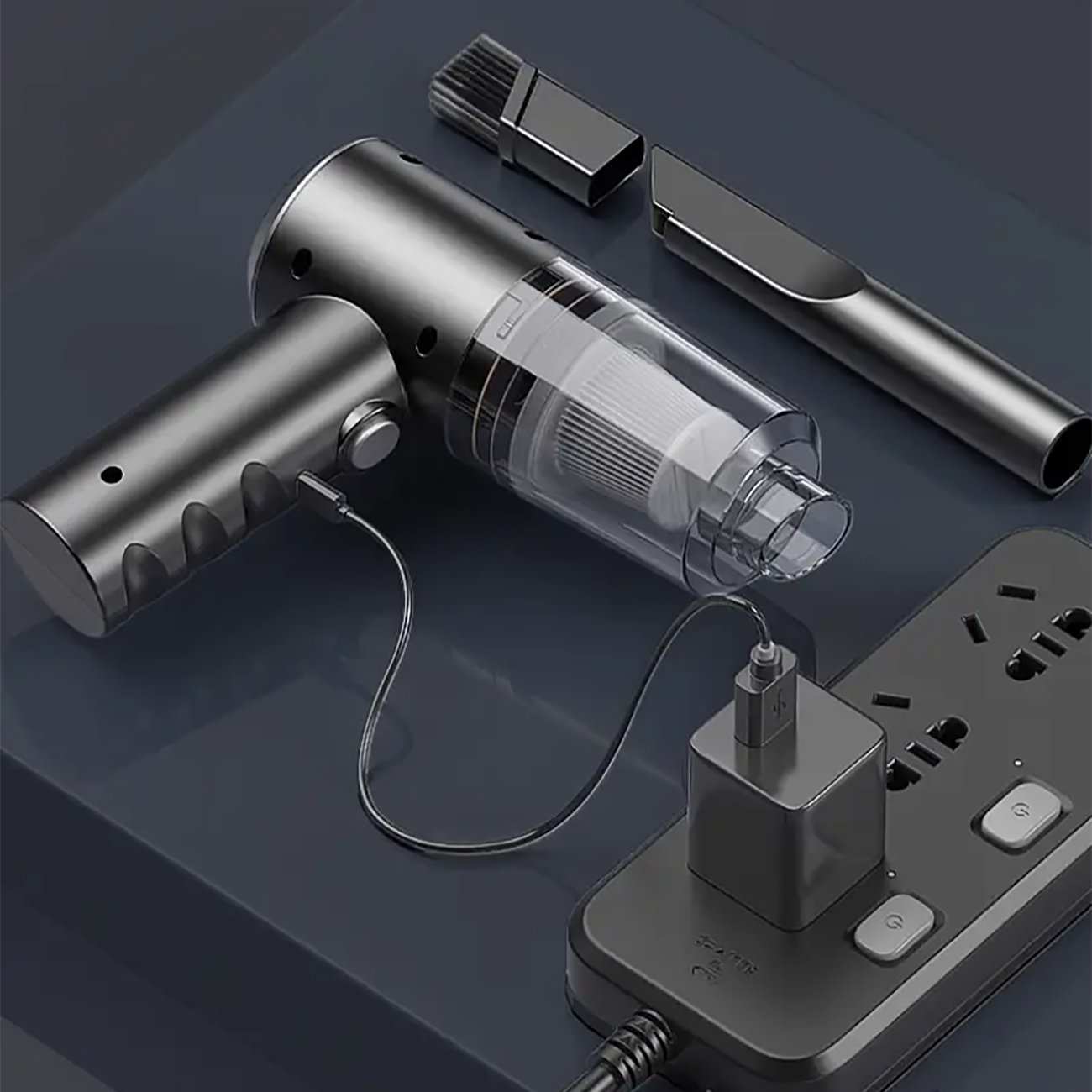 جارو شارژی قابل حمل اسمایلینگ شارک XCQ101