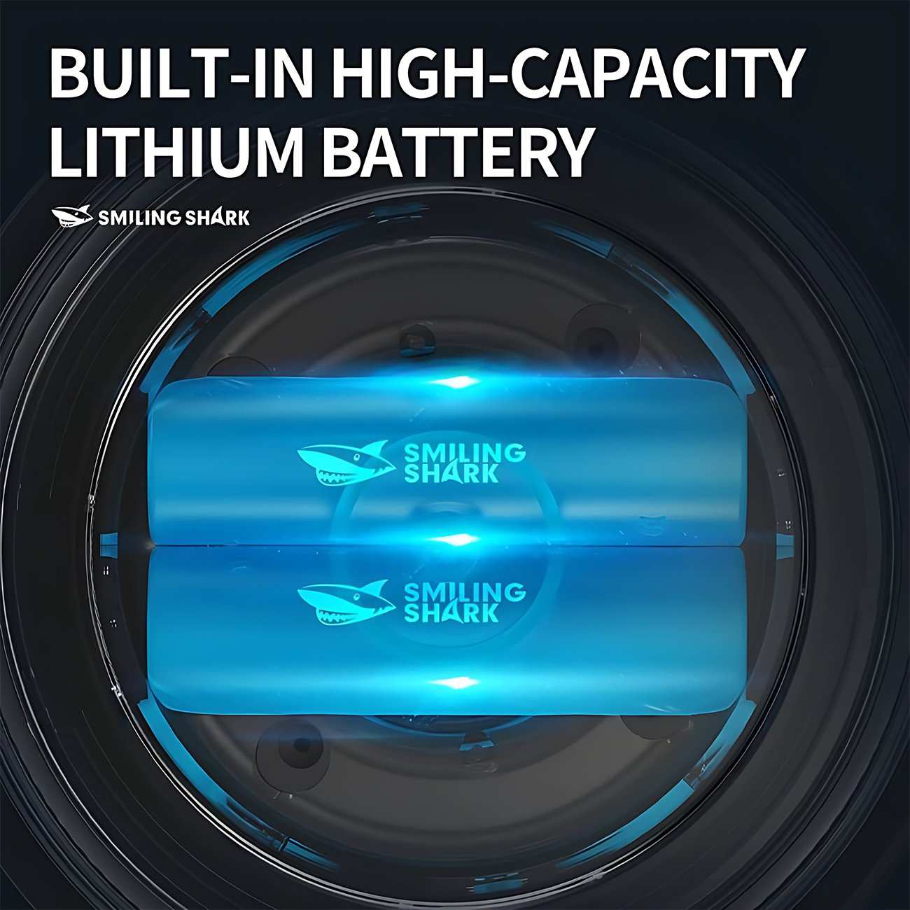 لامپ شارژی و چراغ کمپینگ ریسه ای 20 متری ضدآب اسمایلینگ شارک LY-8285