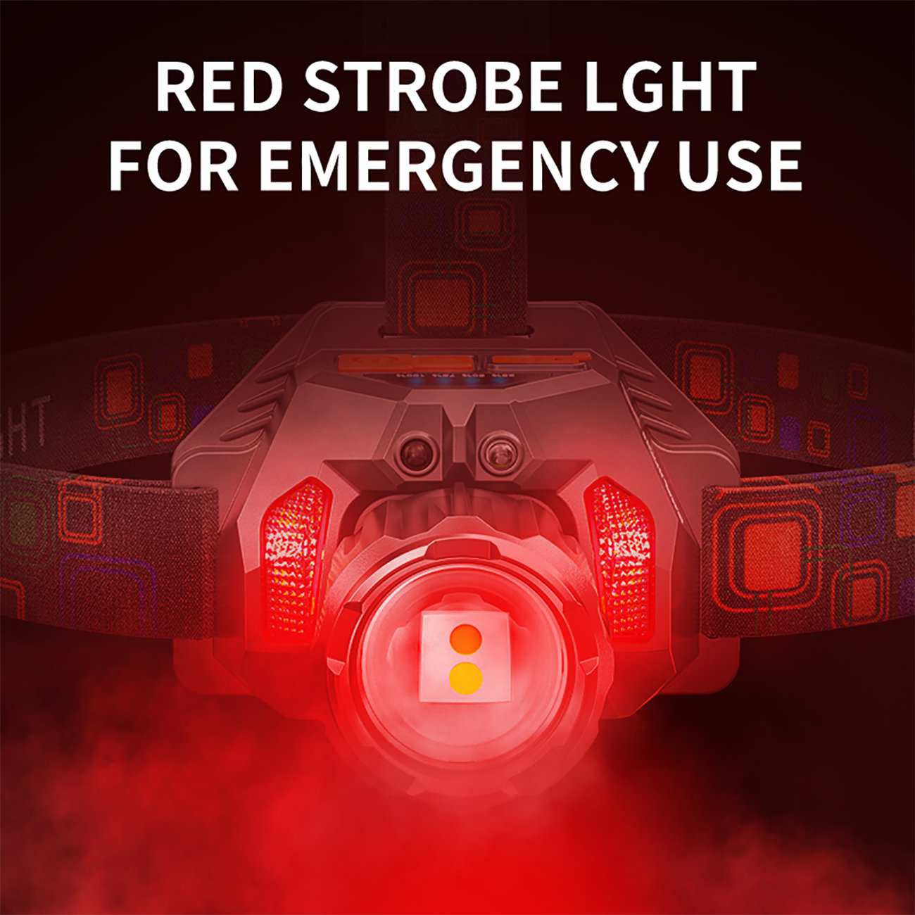 هدلایت 3000 میلی آمپر ساعت اسمایلینگ شارک TD0204 با روشنایی فوق العاده 6000 لومن