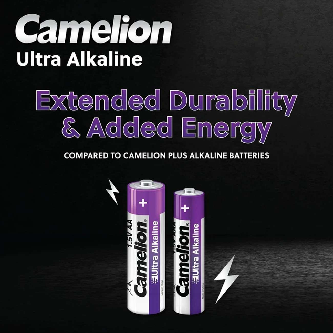 باتری قلمی اولترا آلکالاین کملیون Ultra Alkaline (2 عددی)