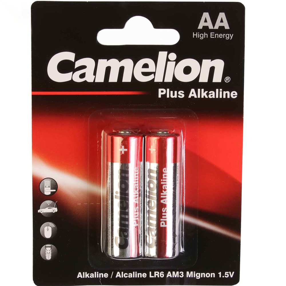 باتری قلمی کارتی آلکالاین پلاس کملیون LR6 AM3 (بسته 2 عددی)