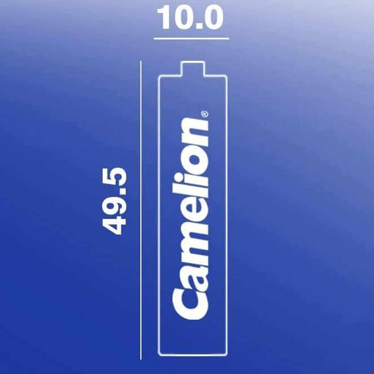 باتری نیم قلمی فوق سنگین کارتی کملیون (2 عددی)