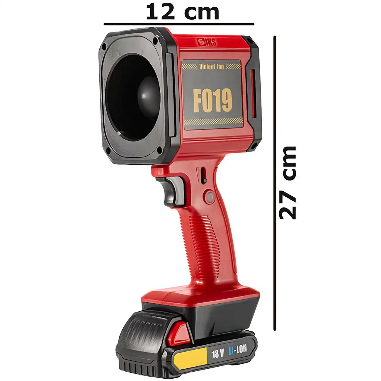 جت فن دمنده باد قوی 1000 وات شارژی قابل حمل وایولنت فن F019