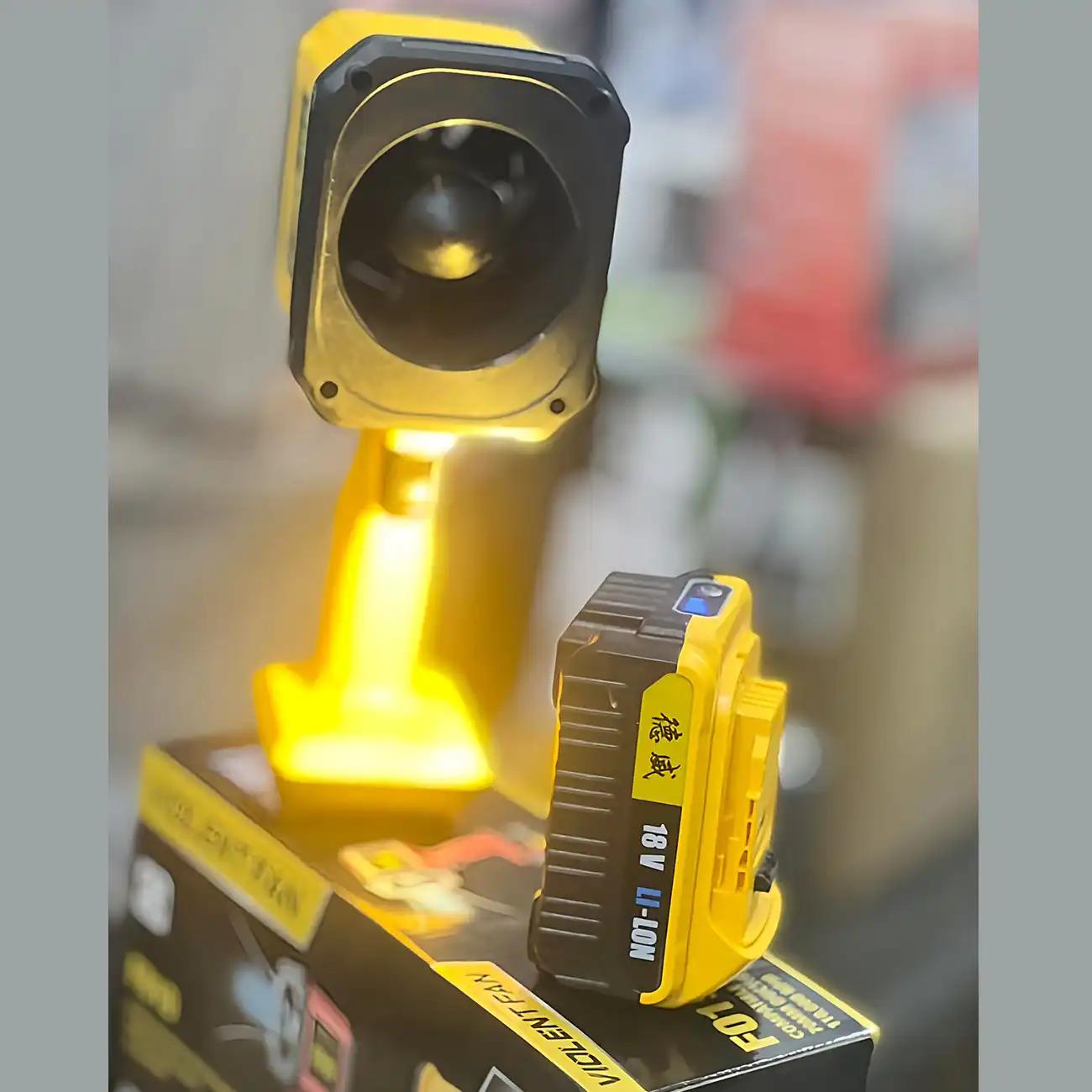 جت فن دمنده باد قوی 1000 وات شارژی قابل حمل وایولنت فن F019