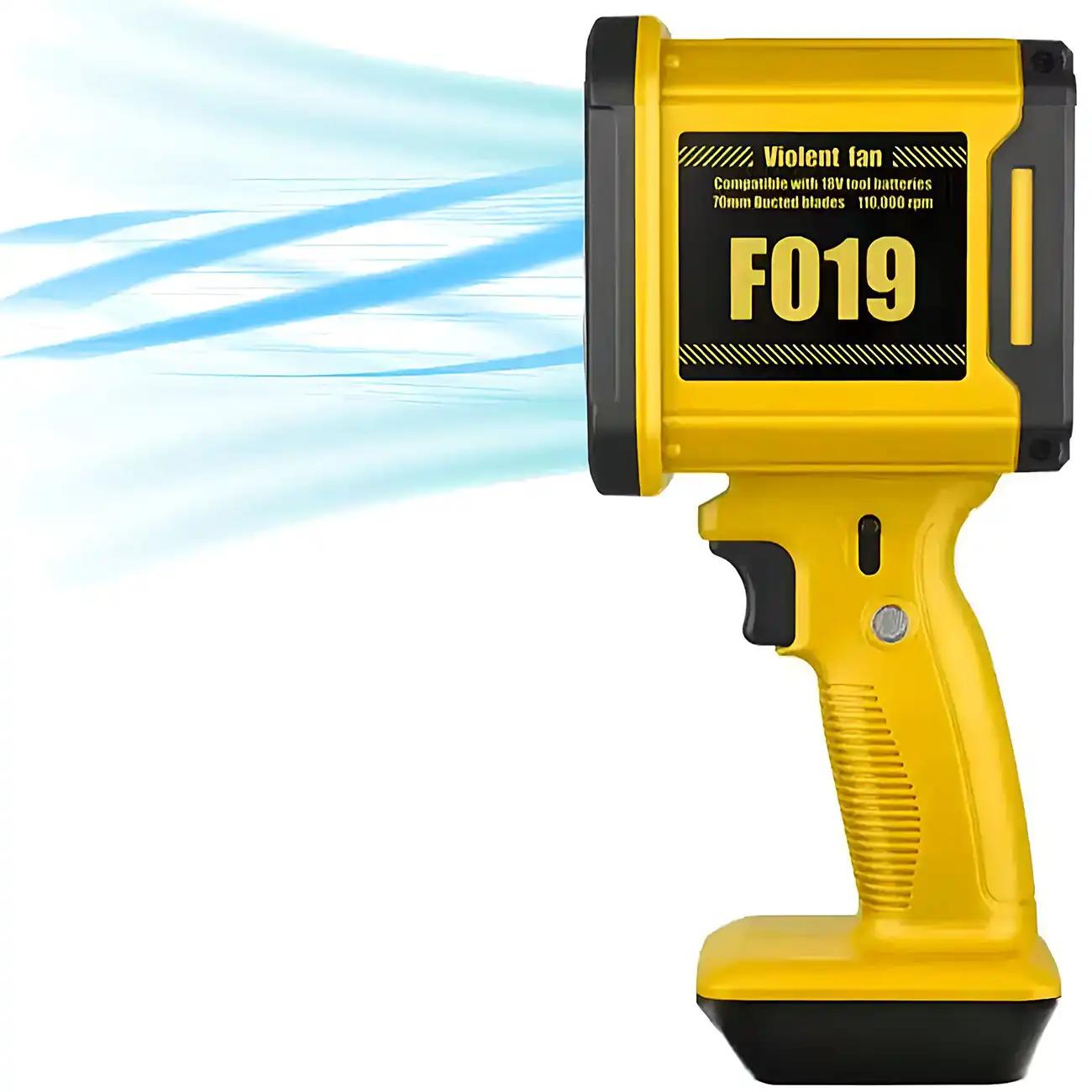 جت فن دمنده باد قوی 1000 وات شارژی قابل حمل وایولنت فن F019