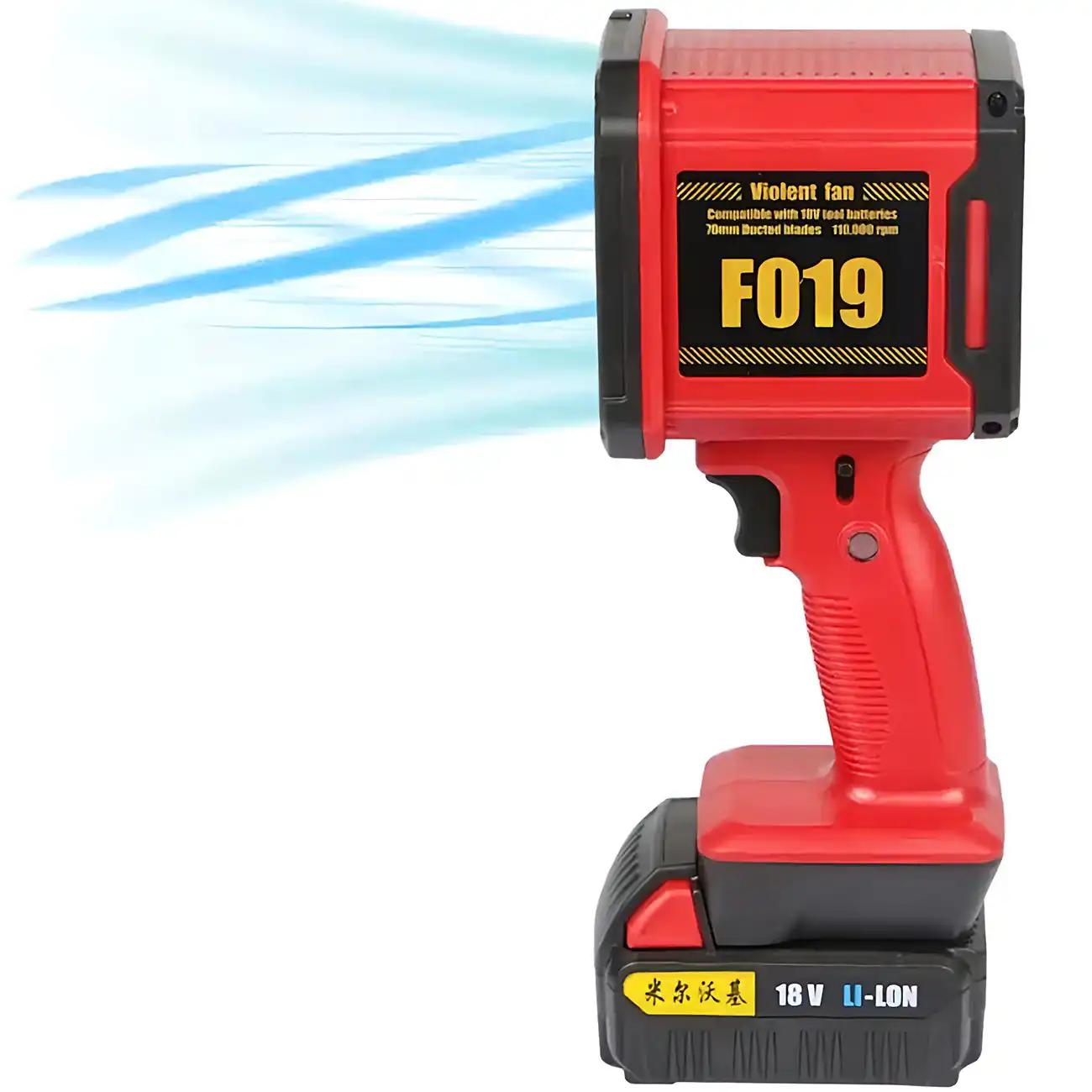 جت فن دمنده باد قوی 1000 وات شارژی قابل حمل وایولنت فن F019