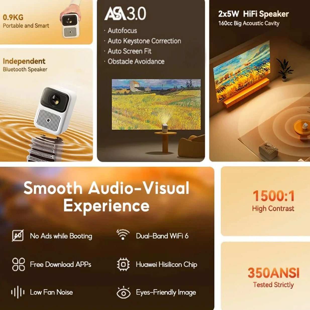 ویدئو پروژکتور قابل حمل وانبو Dali1