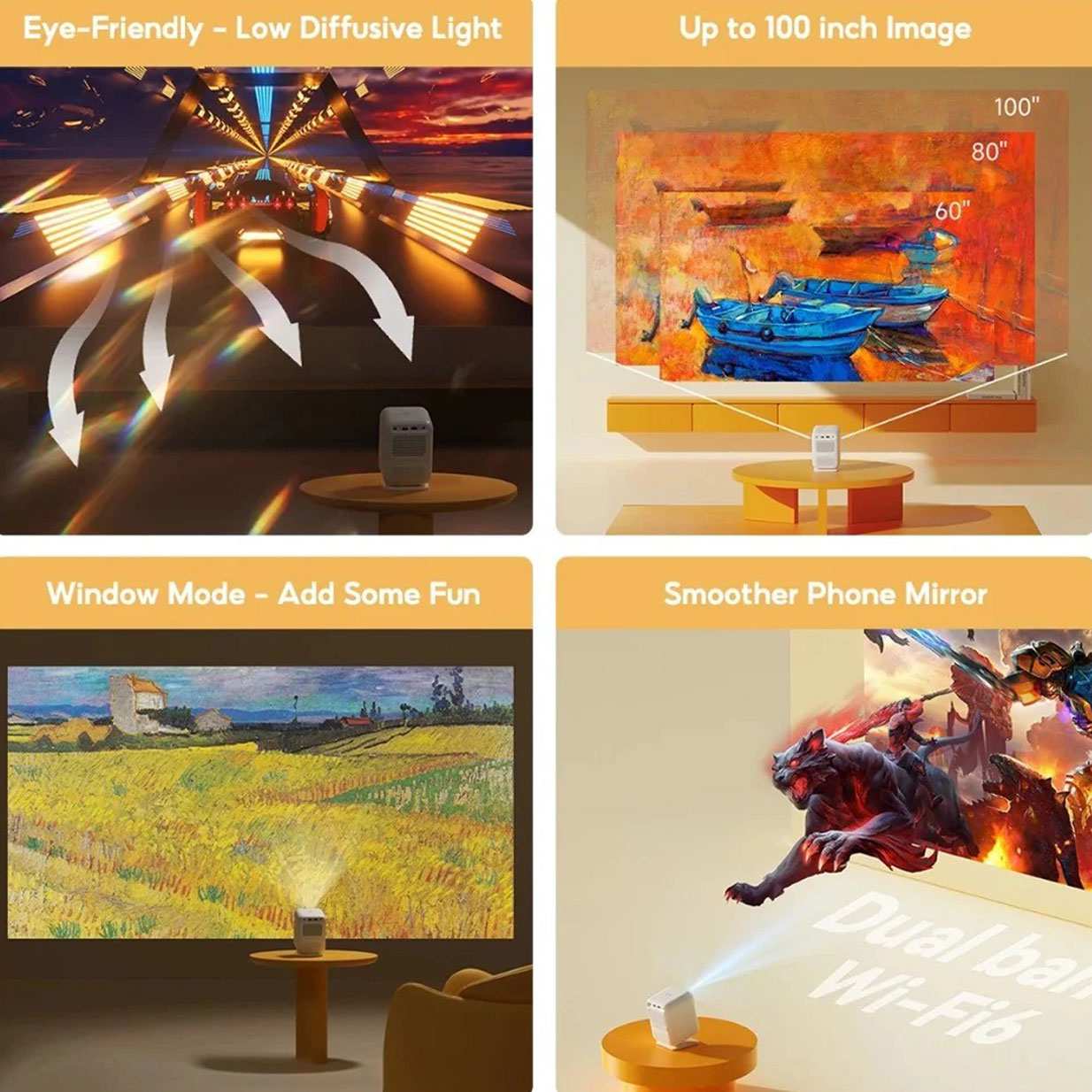 ویدئو پروژکتور قابل حمل وانبو Dali1