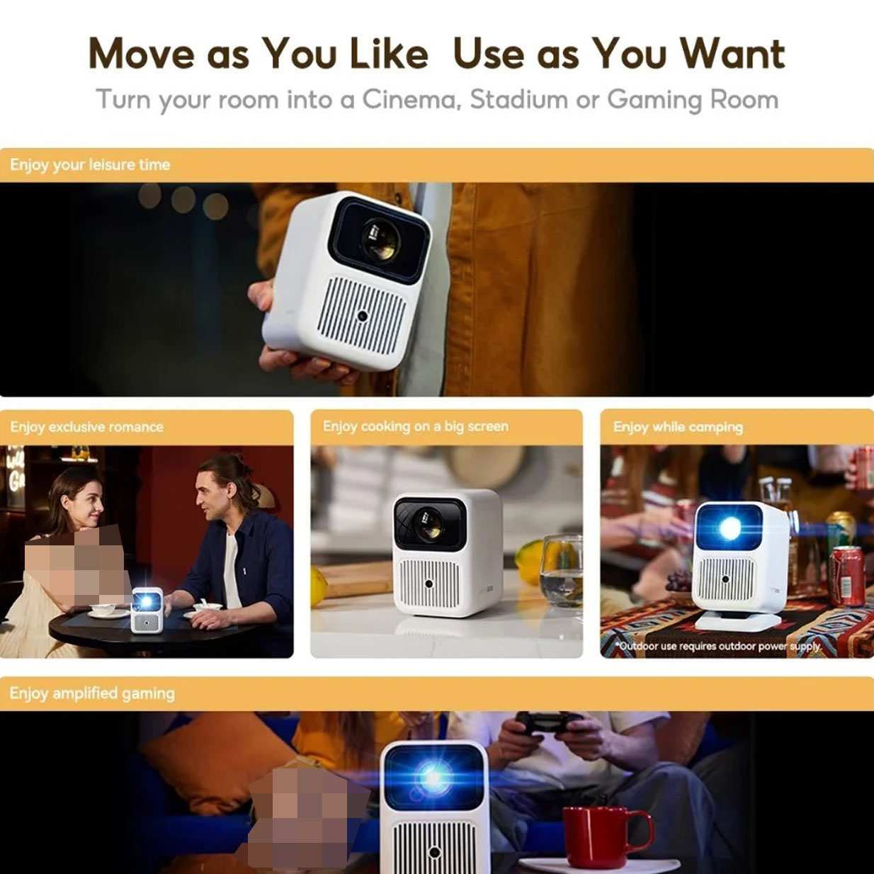 ویدئو پروژکتور قابل حمل وانبو Dali1